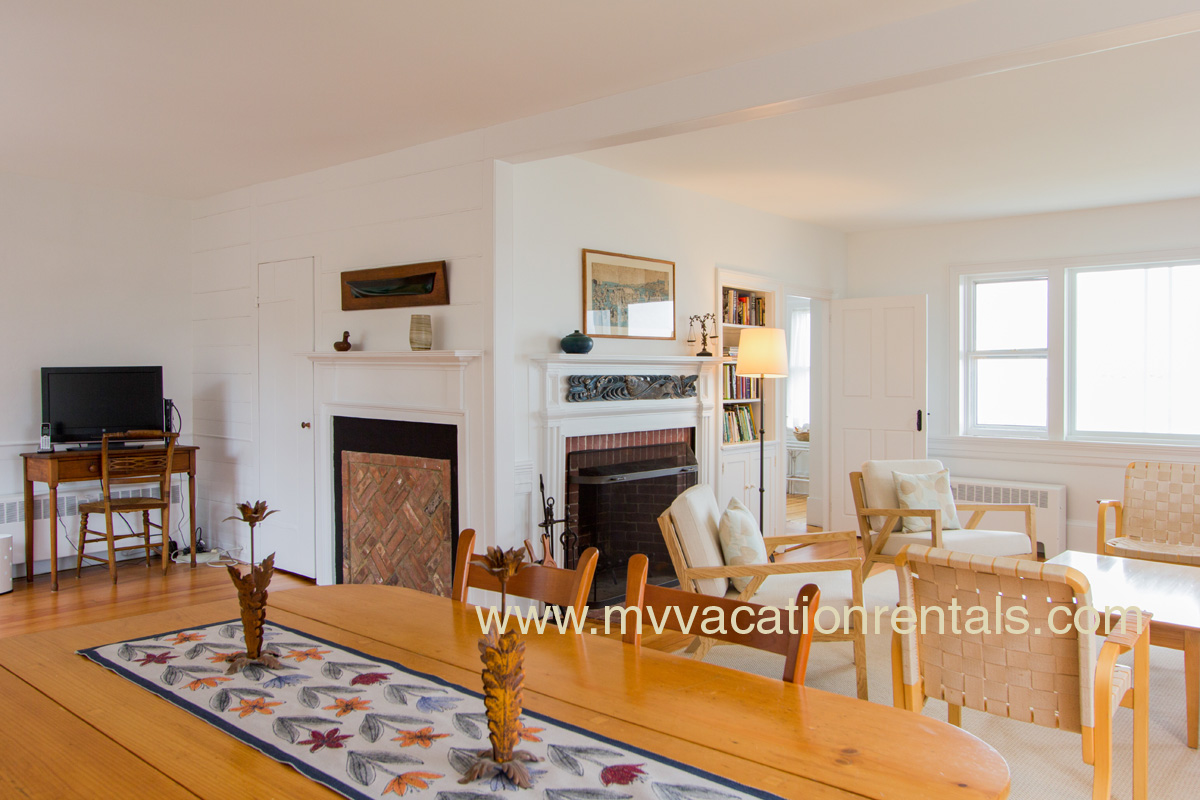 Dining Area into Living Room