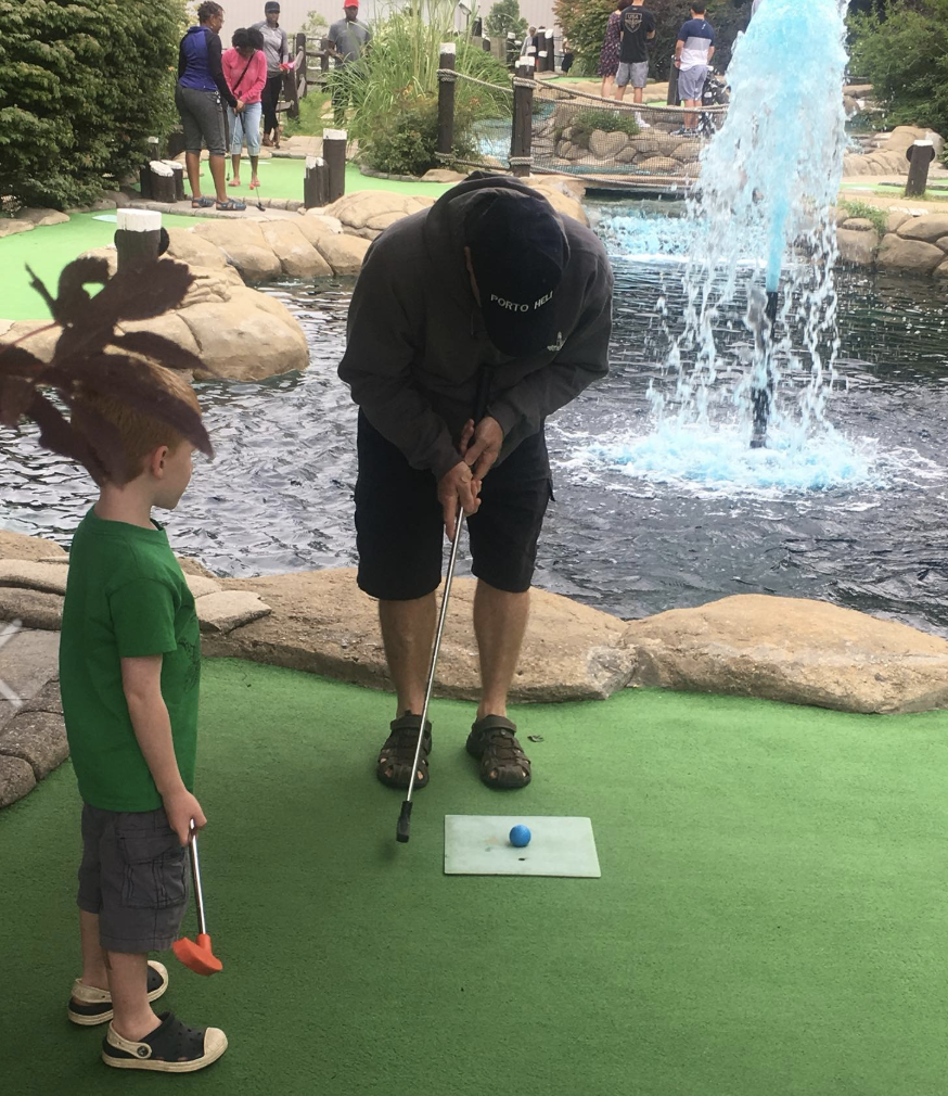 Mini golf at Island Cove Martha's Vineyard