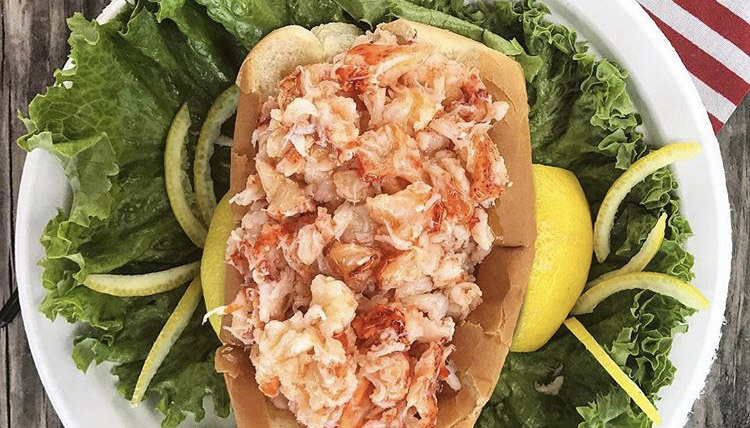 Lobster roll from The Net Result