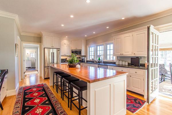 Kitchen of Chilmark Vacation Rental Home