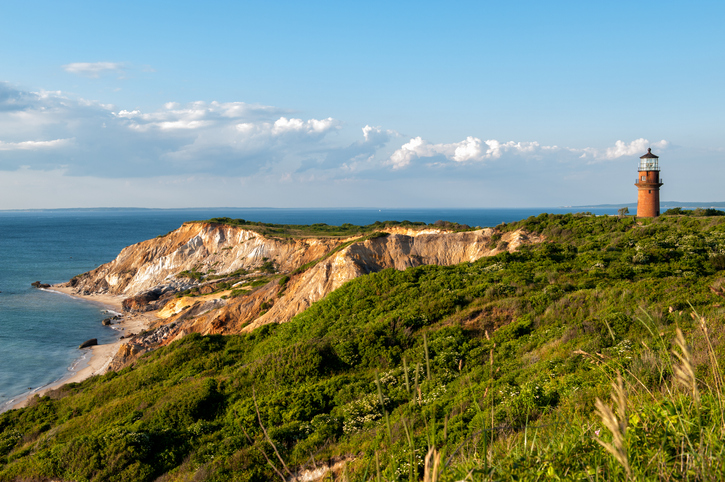 martha's vineyard coastline