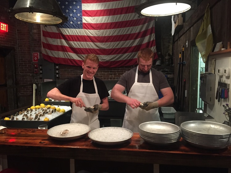 Oysters at the Port Hunter