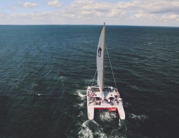 Mad Max catamaran on Martha's Vineyard