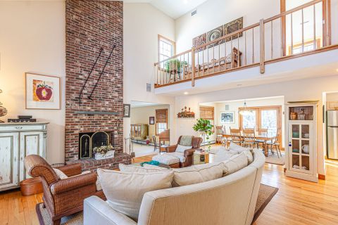 Open Living, Dining, & Additional TV Room off of Main Living Areea